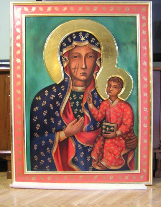 Matka Boża Częstochowska ikona